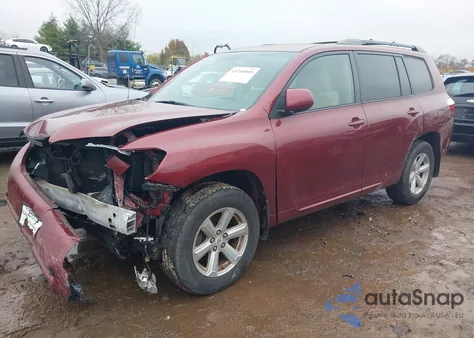 2010 Toyota Highlander Base V6 из США, поврежденный, VIN 5TDBK3EH8AS007165